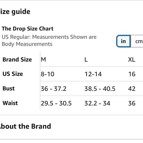 The Drop Burnt Orange Sweetheart Surplice Top w/Ties @sruthijayadevan. Large-NWT - Picture 10 of 10